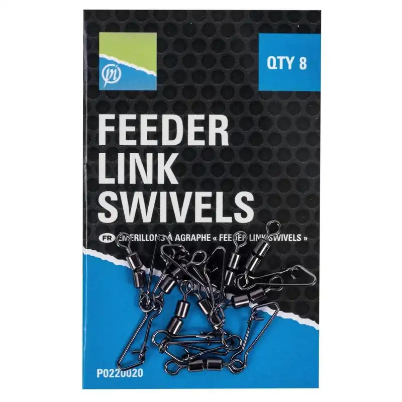 Preston Double Feeder Link Swivels - Uitrusting - Seizoensaanbieding