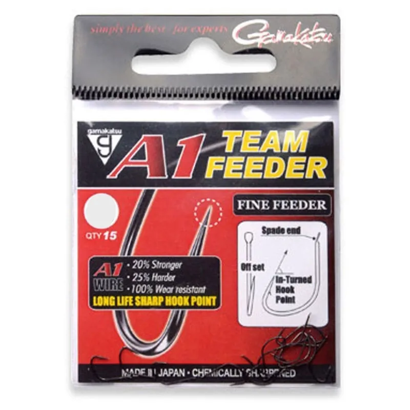 C-Tec A1 Team Feeder Hooks Fine Feeder #12 - Vishaak - Favoriet
