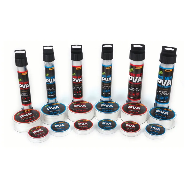 Fox Refill Slow Melt Stix - PVA - 14 mm 5 M Laatste Kans