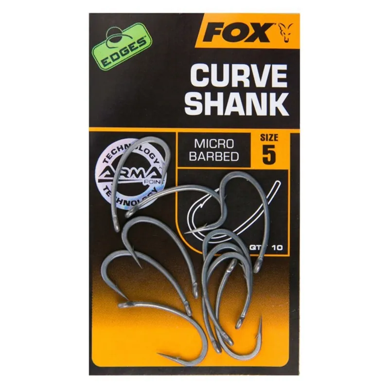 Fox Edges Armapoint Curve Shank Size 8 - Haken - Size 8 Veilige Betaling