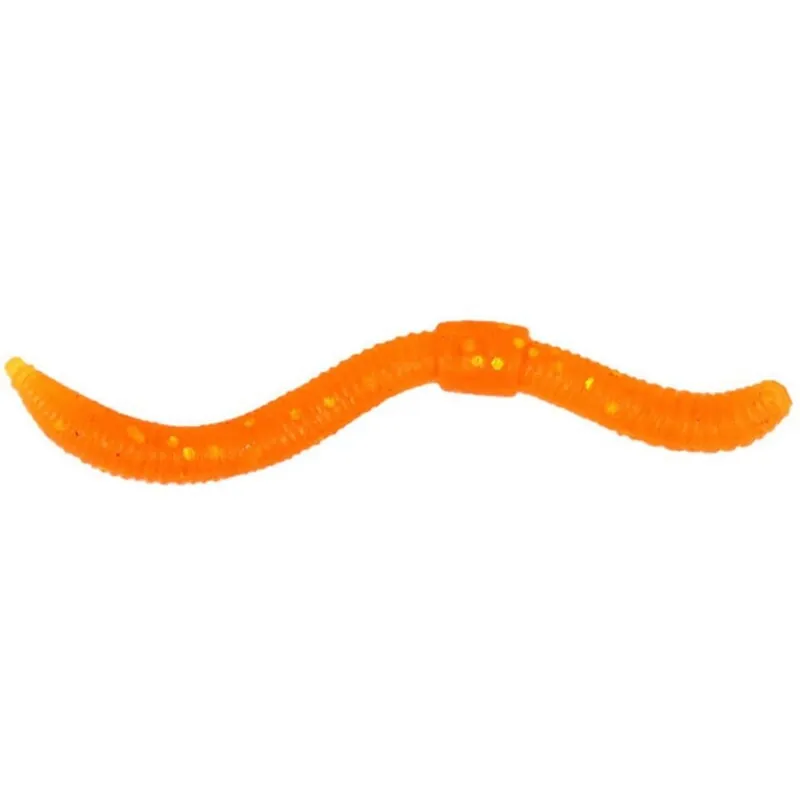 Trout Master Dendrobaena - Imitatie aas - 210 cm 12 g Orange Gereduceerde Prijs