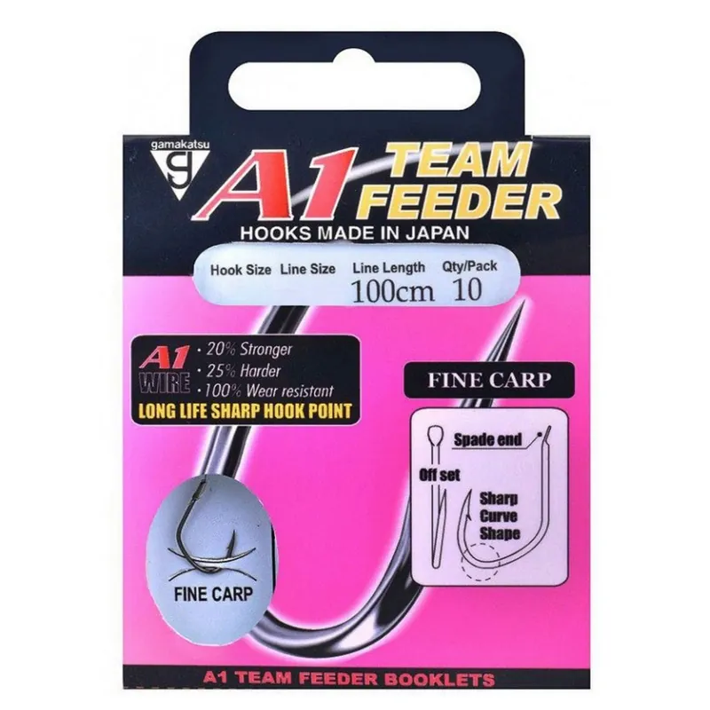Betrouwbaar C-Tec Booklet A1 Fine Carp #14-0.14mm 100cm - Vishaak -