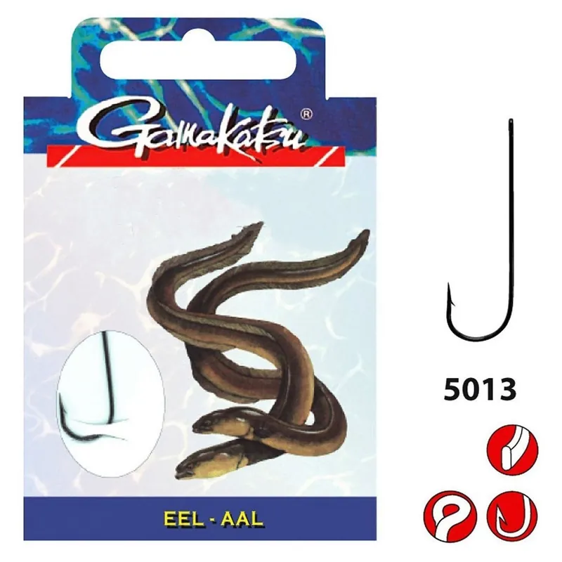 Gereduceerde Prijs C-Tec Booklet Eel 5013f #8-0.20mm 60cm - Vishaak -