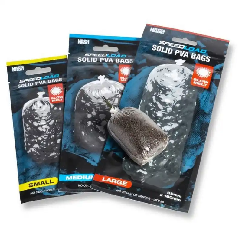 Weekendaanbieding Kevin Nash Speedload Solid Pva Bag Medium (Fast Melt) - Uitrusting -