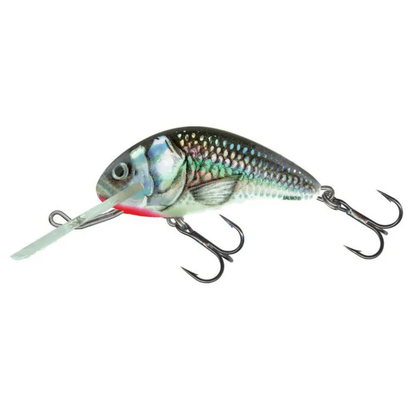 Beste Prijs Salmo Hornet Flo - Plug - 6 cm Holographic Grey Shiner