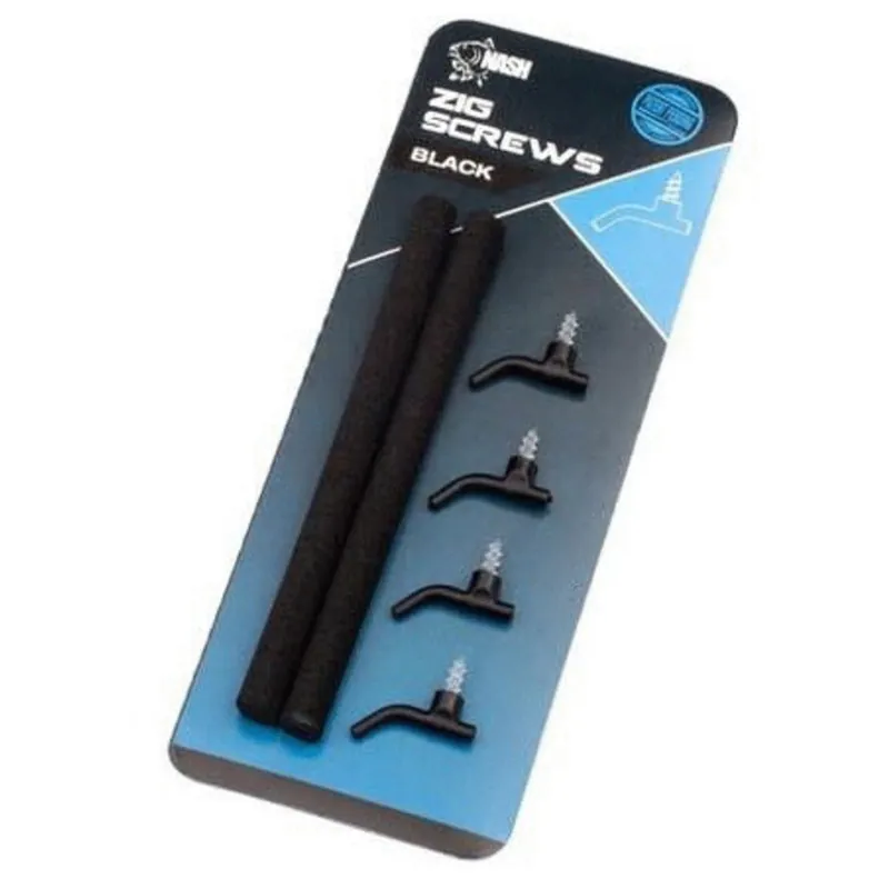 Direct Beschikbaar Kevin Nash Zig Screw Kit Large Black - Aas -