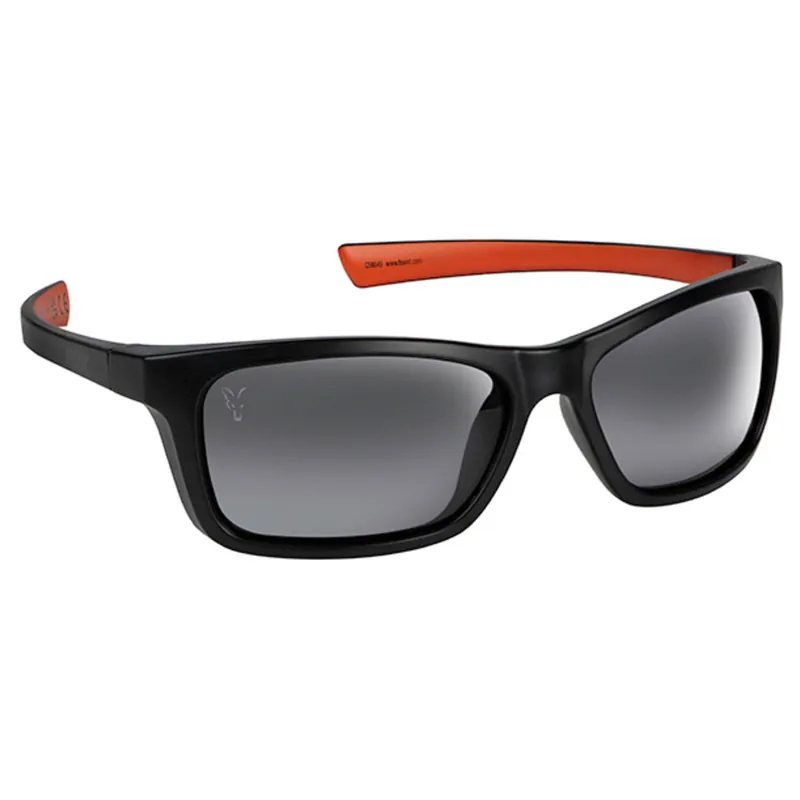 Seizoensaanbieding Fox Collection Wraps - Black/Orange - Grey Lense - Zonnebrillen - per stuk