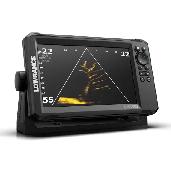 Populair Lowrance Eagle Eye 9 Live including transducer