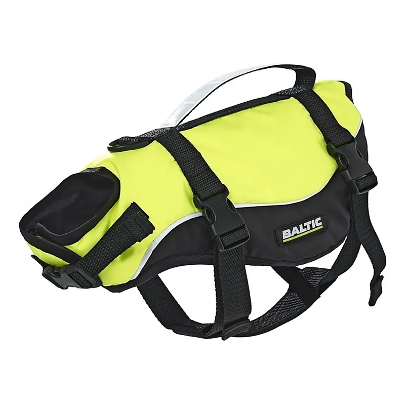 Baltic Cat Life Vest Maja Black/Yellow, M 3-7kg Gereduceerde Prijs
