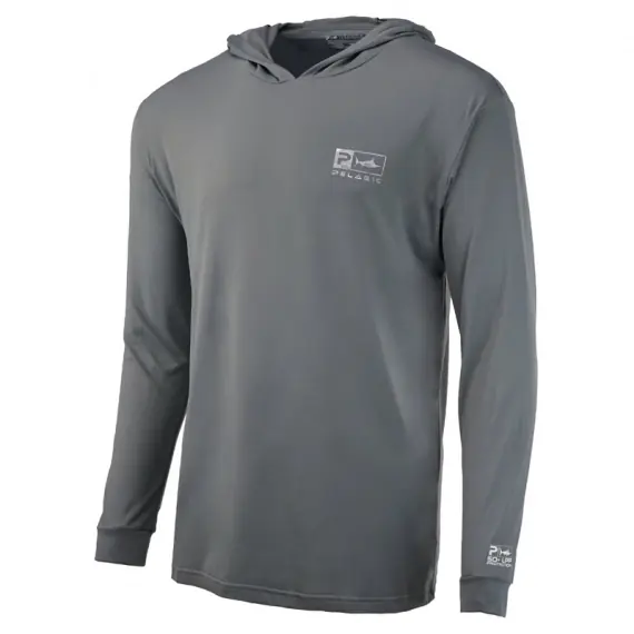 Hoge Kwaliteit Pelagic Aquatek Icon Hoody FC Light Grey - S