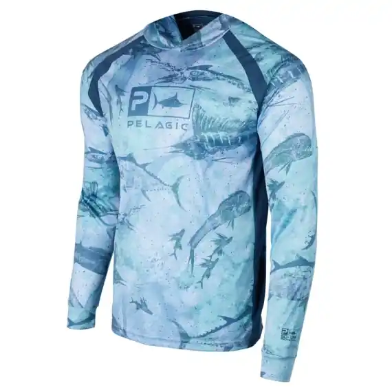 Op = Op Pelagic Vaportek Hooded - Open Seas Blue - M