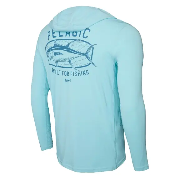 Fabrieksprijs Pelagic Vaportek Hooded - Map Fish TAB - XXL