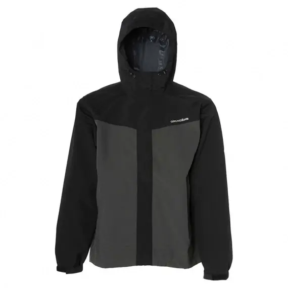 Express Levering Grundéns Full Share Jacket Black/Grey - S