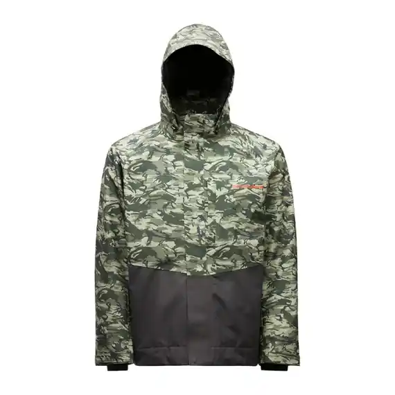 Grundéns Downrigger Gore-Tex Jacket Refraction Camo Green/Anchor - L Must-Have