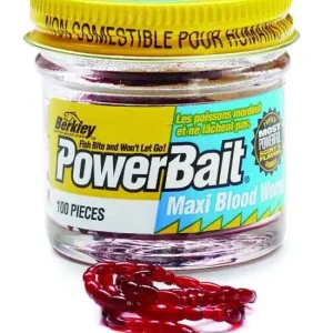 Lage Prijs Power Bait bloodworms Maxi Blood Red