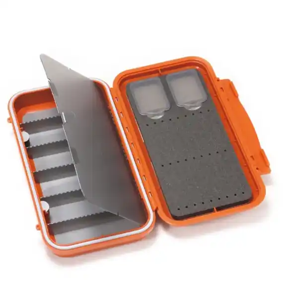 Nieuw C&F Large 3-Row WP Tube Fly Case w 6 Comp (CF-3406H) Burnt Orange
