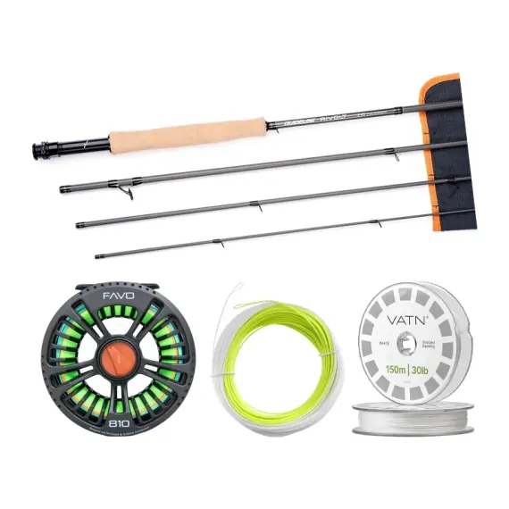 Guideline Rivolt Allround Taper+ Flugset - 9' #6 Koop Vandaag