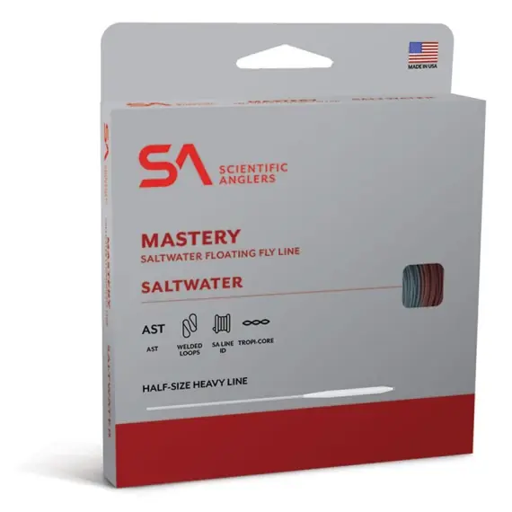 Beste Prijs SA Mastery Saltwater Floating Fly Line # 7