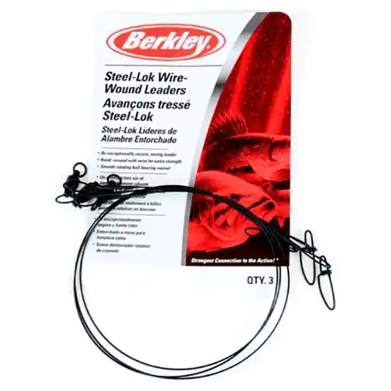 Aanbieding McMahon Crosslock Wire Leader 6in 30lb