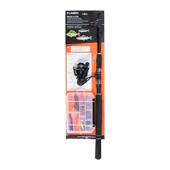 Fladen Ready to Fish Wide Range TELESCOPIC Speciale Aanbieding