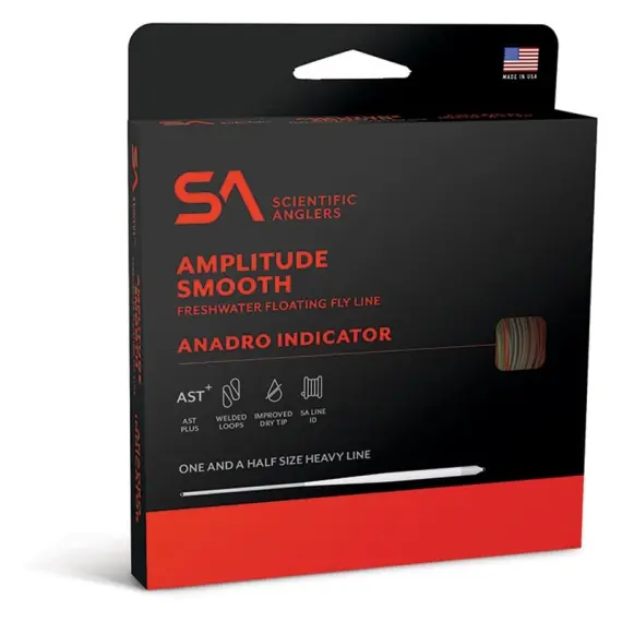 SA Amplitude Smooth Anadro Fly Line - # 4 Op = Op