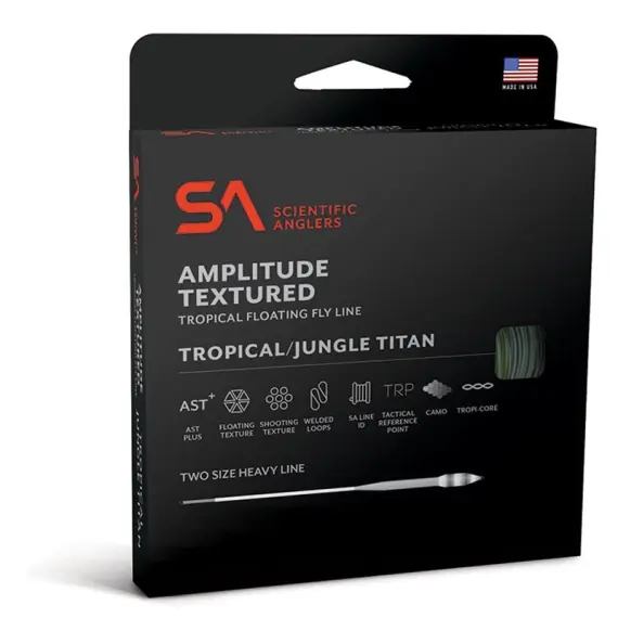 SA Amplitude Tropical Titan WF Floating Fly Line # 6 Alleen Vandaag