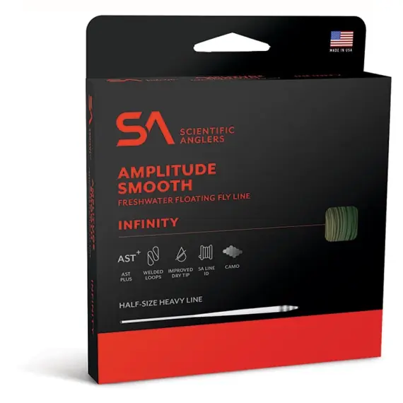 SA Amplitude Smooth Infinity WF Fly Line # 5 Express Levering