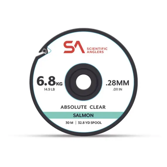 SA Absolute Salmon Tippet 0,28mm Gratis Retour