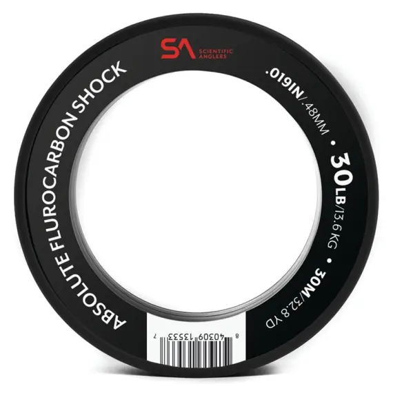 Gratis Retour SA Absolute Fluorocarbon Shock Tippet Material 0,45mm