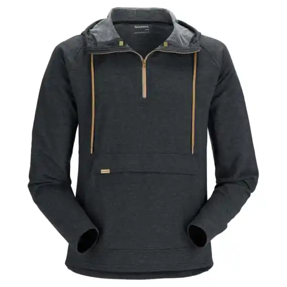 Simms Vermilion Hoody Black Heather - M Direct Beschikbaar