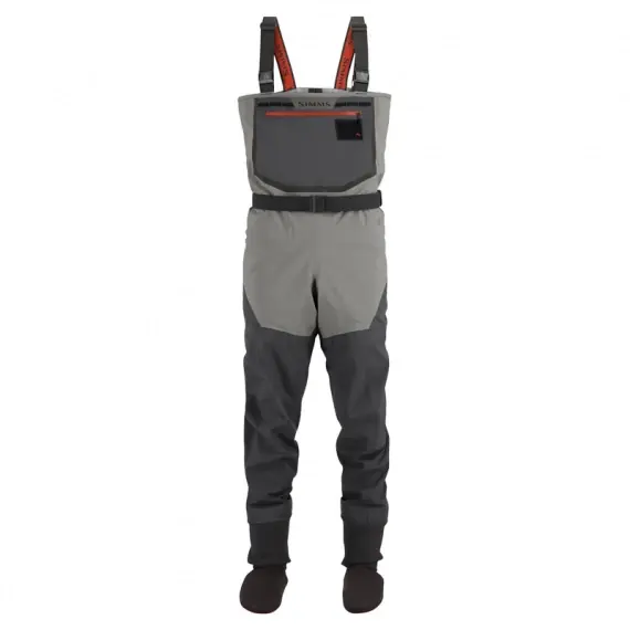 Hete Deal Simms Freestone Stockingfoot Smoke - L 12-13