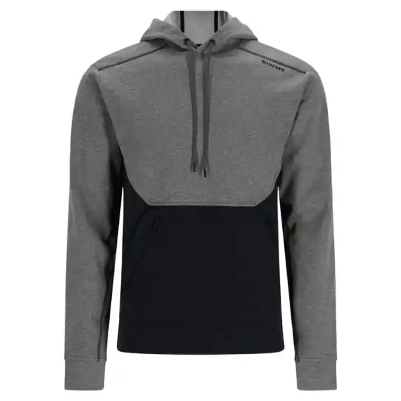Simms CX Hoody Steel Heather/Black Heather L Lage Prijs