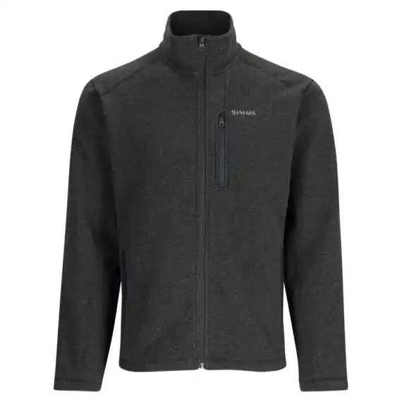 Goedkoop Simms Rivershed Full Zip Black Heather M