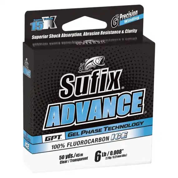 Sufix Advance Ice Fluorocarbon 50m 0,26mm Aanbieding