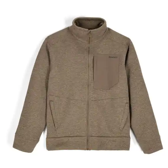 Simms Harbor Fleece Sturgeon Heather - S Nieuw
