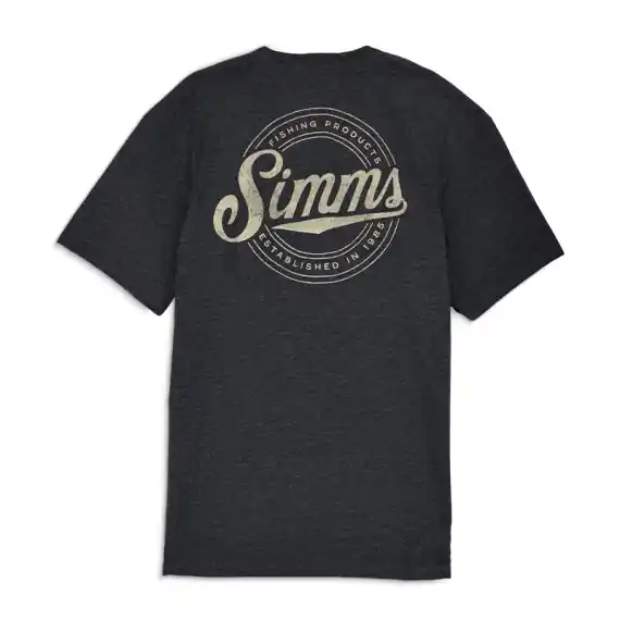 Korting Simms Circle Lockup T-Shirt Charcoal Heather - S