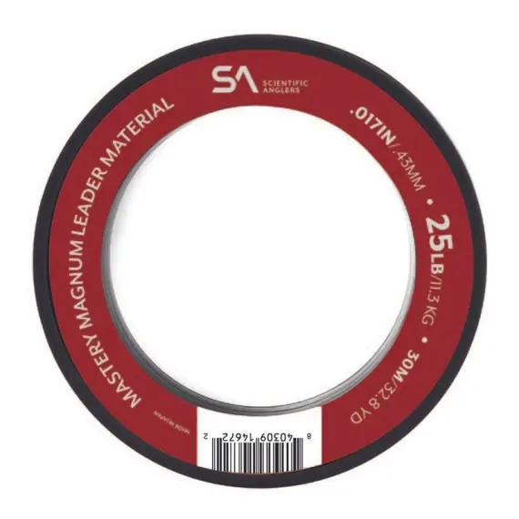 SA Mastery Magnum Tippet - 60lb (0,79mm) Gereduceerde Prijs