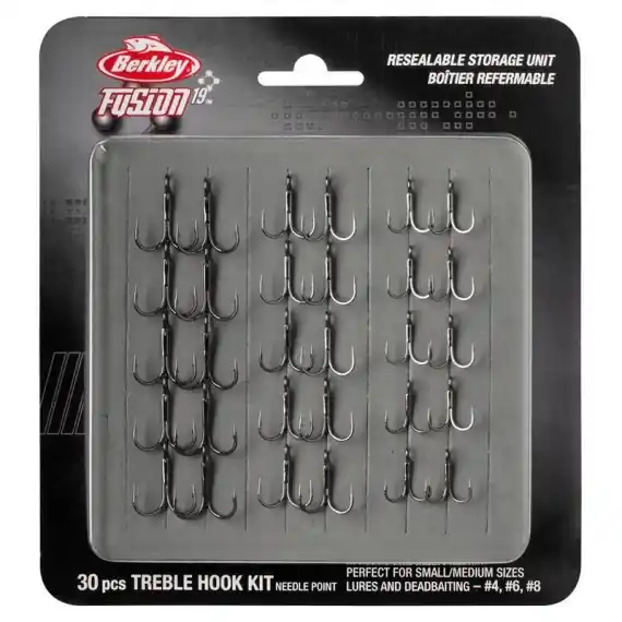 Berkley Fusion19 Treble Kit Small 30pcs Tijdelijk Beschikbaar