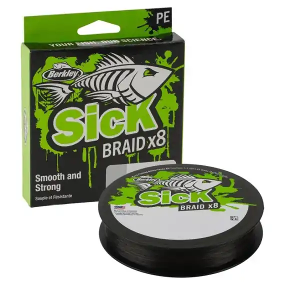 Finale Uitverkoop Berkley Sick Braid Black 150m - 0.33mm