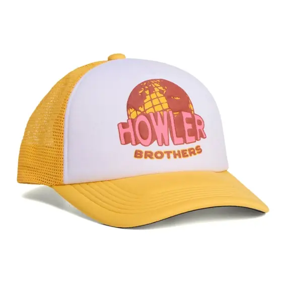 Superprijs Howler Bro's Foam Dome Worldwide Howler - Yellow / White