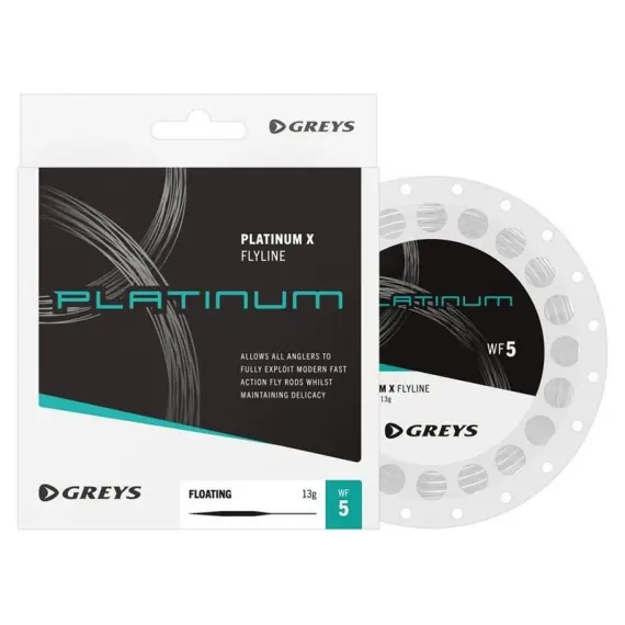 Premium Greys Platinum X Float - #8
