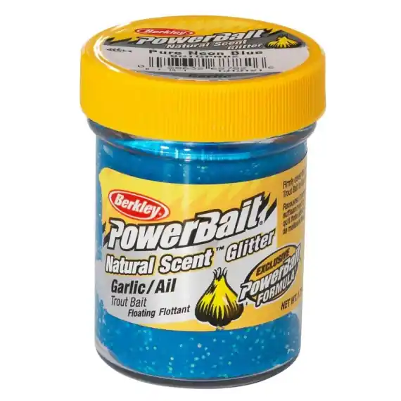 Berkley Powerbait Natural Glitter Trout Dough - Cheese Chartreuse Glitter Betrouwbaar