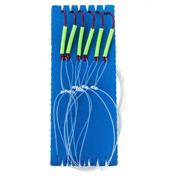 Fladen Uer Six-Hook Lumi Rig 4/0 0.75mm Finale Uitverkoop