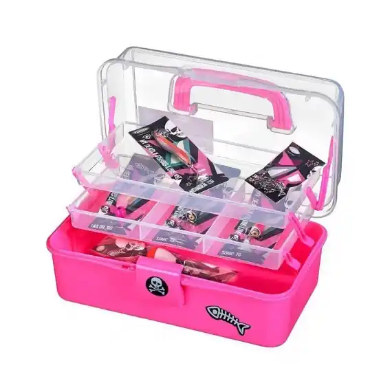 Hoge Kwaliteit Fladen Tacklebox 28x16x13cm For lake fishing, Pink