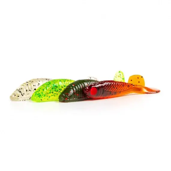 Fladen Vermz Scented Soft Lures Mini Shad & Single Tails 20pcs Koopje