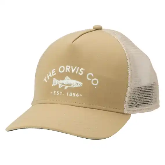 Orvis Co Trucker Hat Khaki Merkproduct
