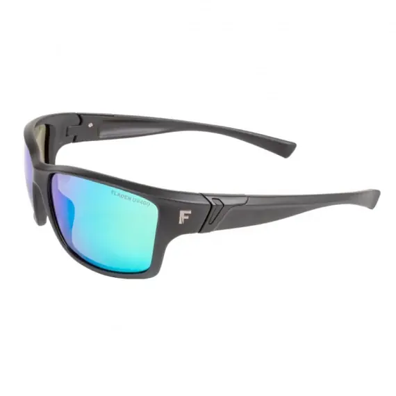 Bestseller Fladen Polarized Sunglasses Floating Matt Black Green Revo Lens