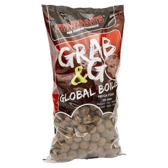 Direct Verzonden Starbaits G&G Global Boilies Mega Fish 2,5kg - 14mm