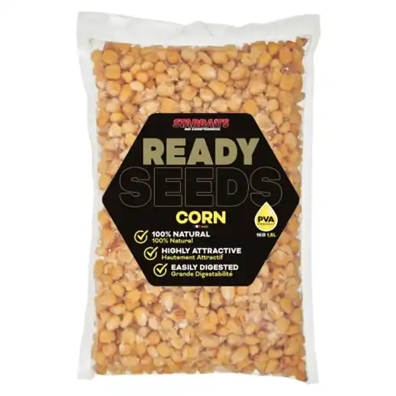 Starbaits Ready Seeds Corn 1kg Weekendaanbieding
