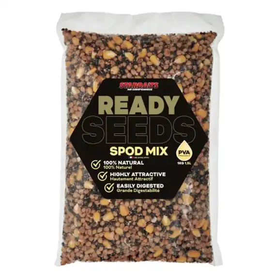 Premium Starbaits Ready Seeds Spod Mix 1kg